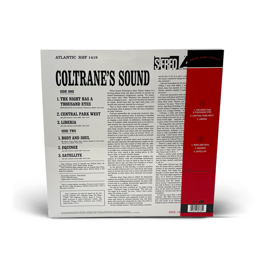 Coltrane's Sound (Rhino High Fidelity) | Rhino Official Store